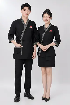 Alternative view of Đồng phục Yukata nhà hàng nhật Sun Sushi