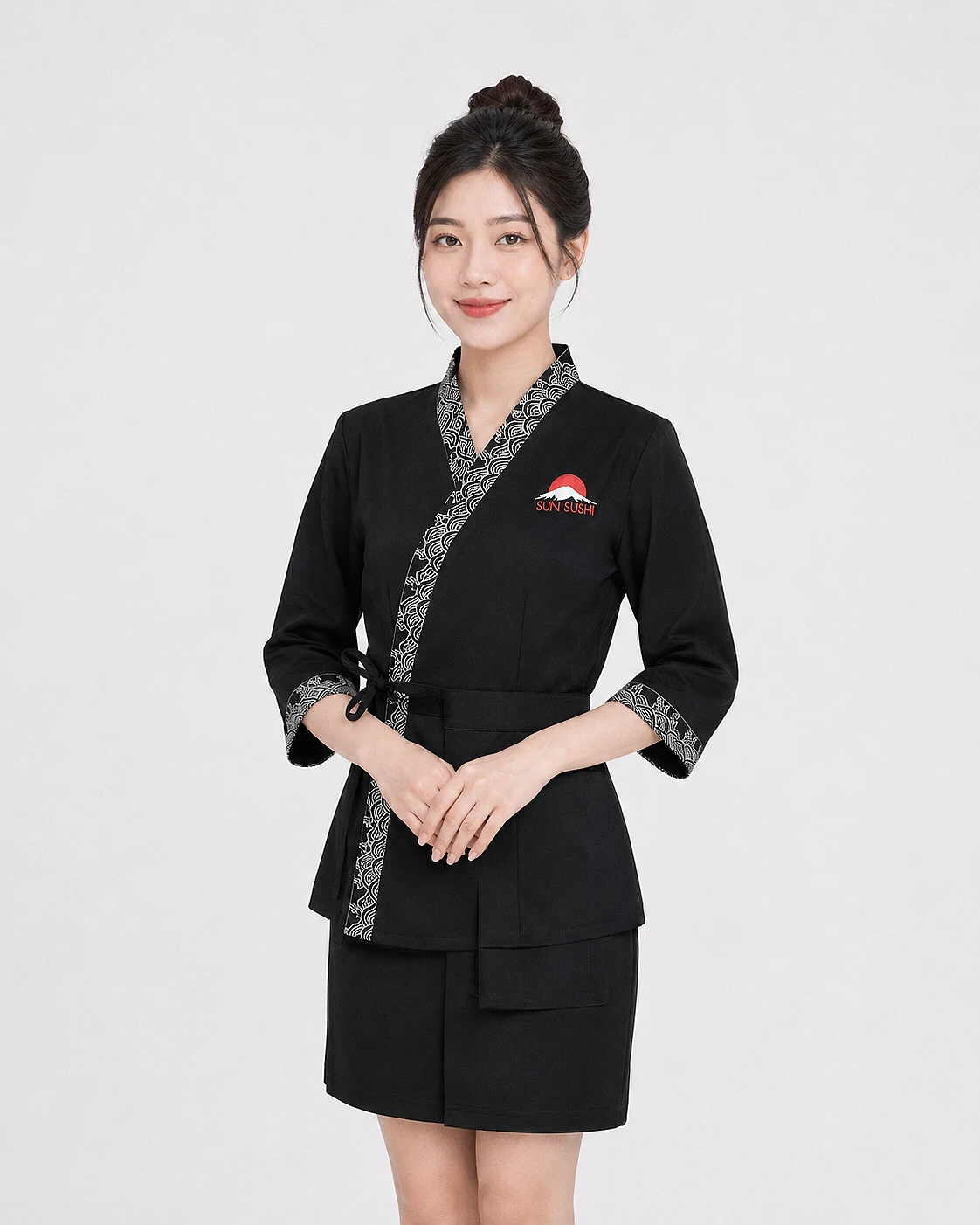 Đồng phục Yukata nhà hàng nhật Sun Sushi - Ảnh 3