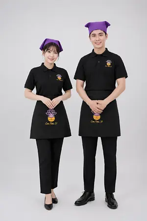 Alternative view of Đồng phục áo polo nhà hàng Việt Cơm Niêu 37