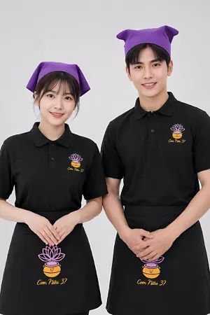 Đồng phục áo polo nhà hàng Việt Cơm Niêu 37