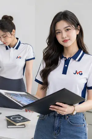 Alternative view of Áo đồng phục polo cổ bẻ công ty