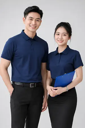 Đồng phục áo thun nhân viên kế toán khách sạn