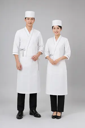 Alternative view of Đồng phục đầu bếp YUKATA nhà hàng Nhật Bản