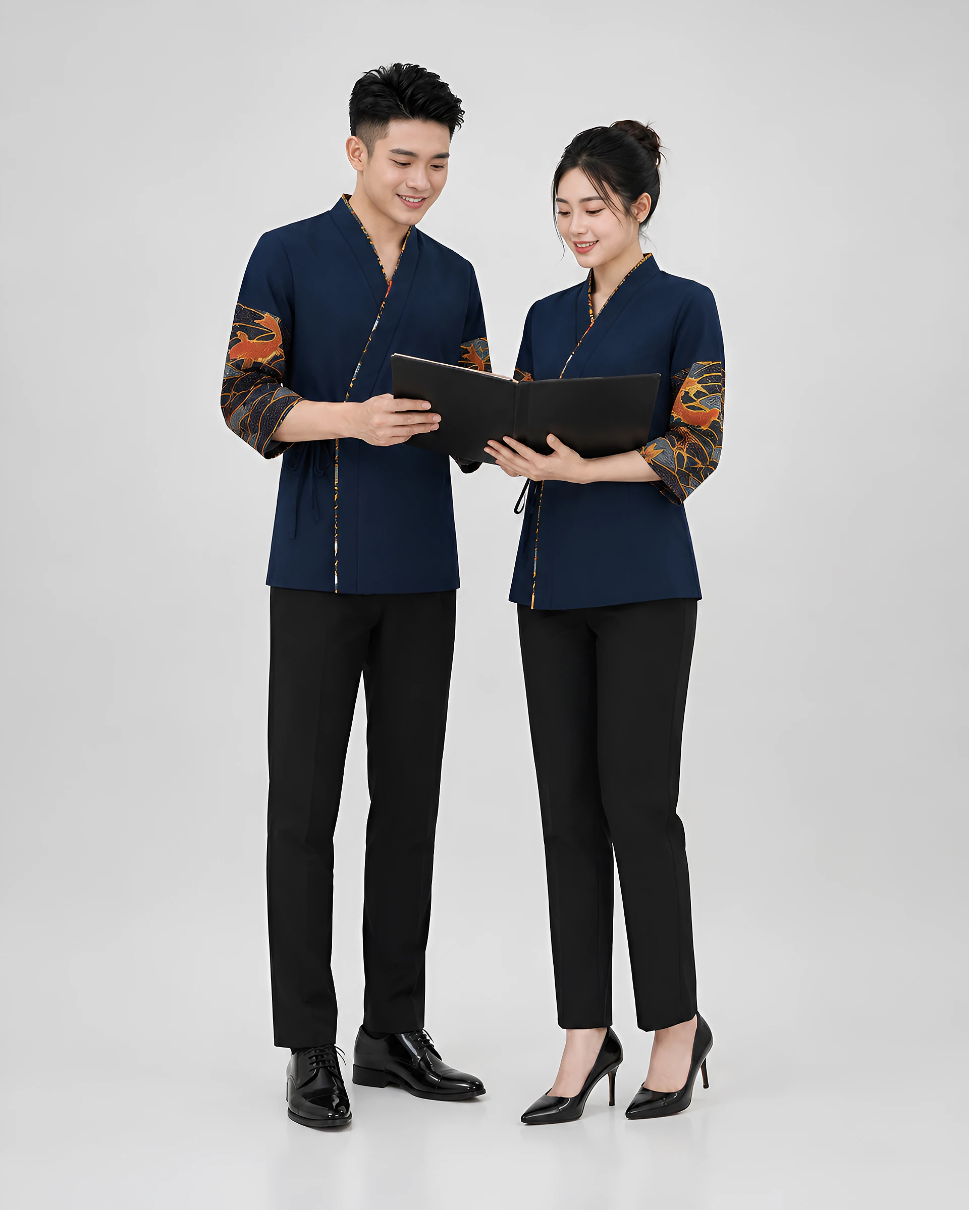 Đồng phục nhà hàng Nhật Bản XIEUHON Premium - Ảnh 2