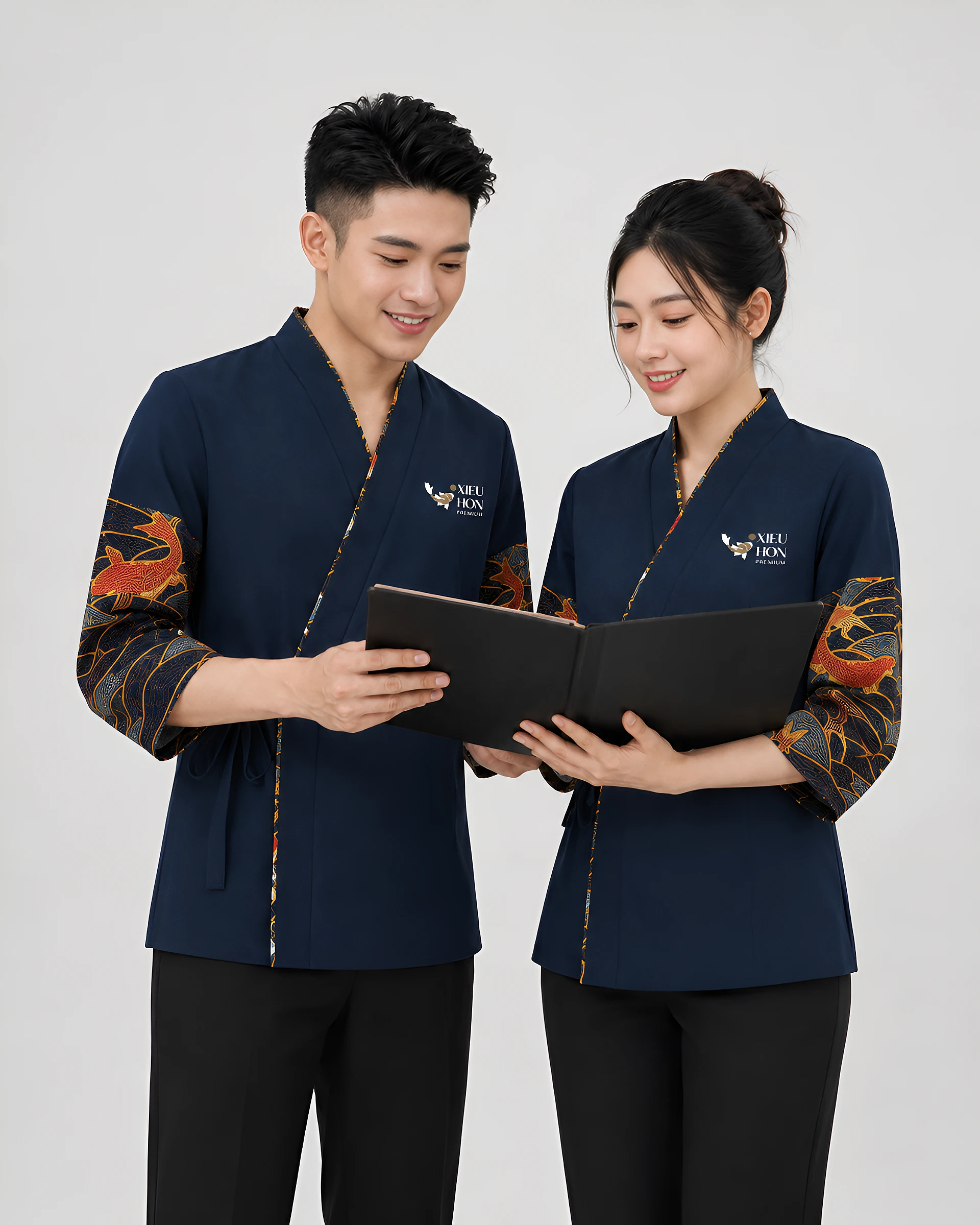 Đồng phục nhà hàng Nhật Bản XIEUHON Premium