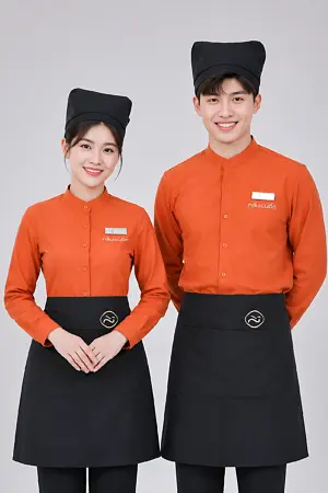 Đồng phục sơ mi nhà hàng thuần Việt Nẫu Cuốn