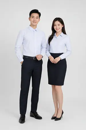 Alternative view of Đồng phục sơ mi nhân viên kế toán khách sạn