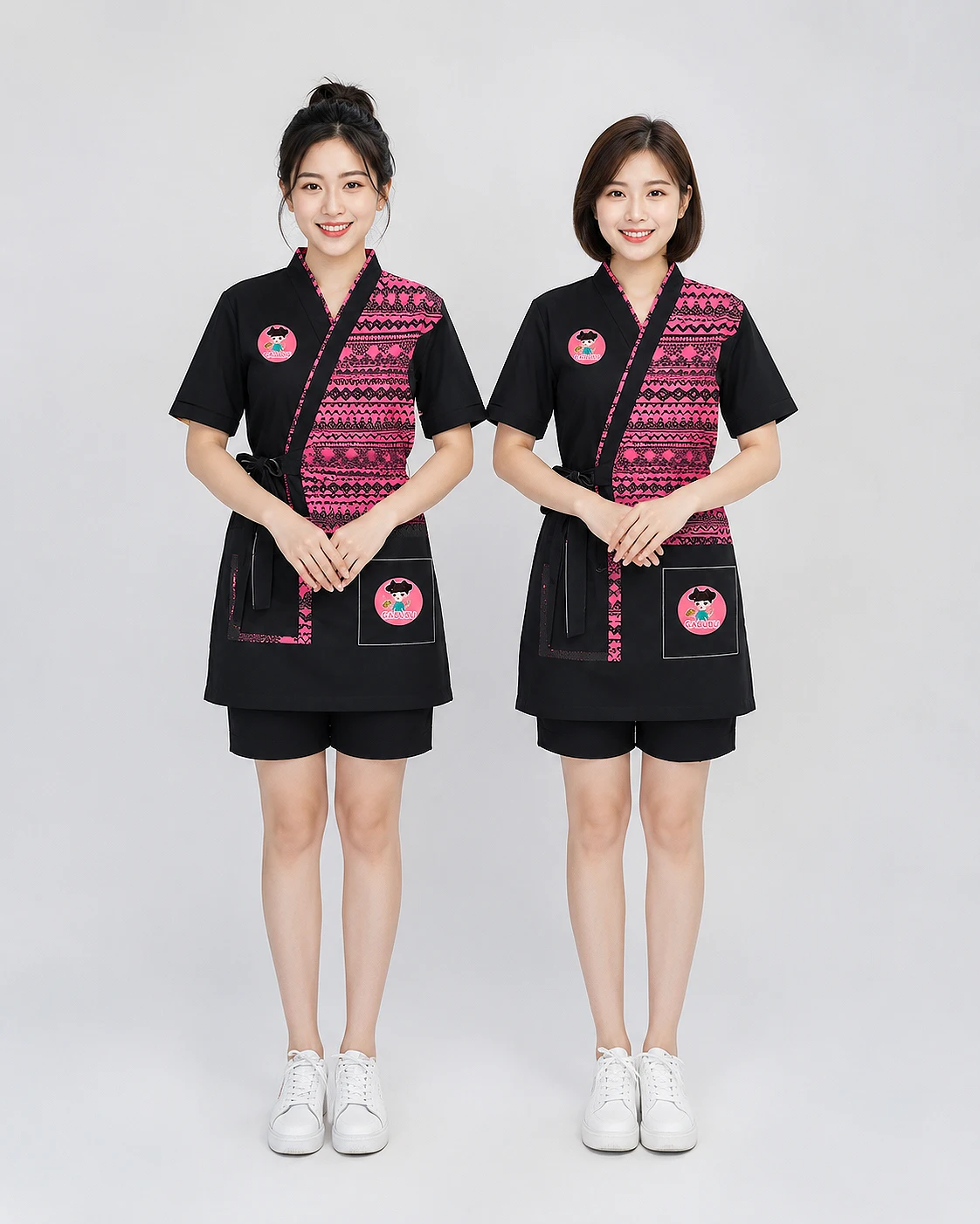 Đồng phục Yukata nữ nhà hàng nhật Gabubu - Ảnh 2