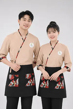 Đồng phục phục vụ mì cay hàng quốc lucky