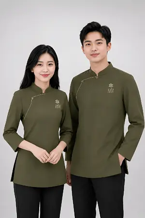 Đồng phục phục vụ nhà hàng việt Nam Hồi