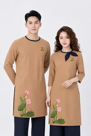 Đồng phục nhân viên nhà hàng chay