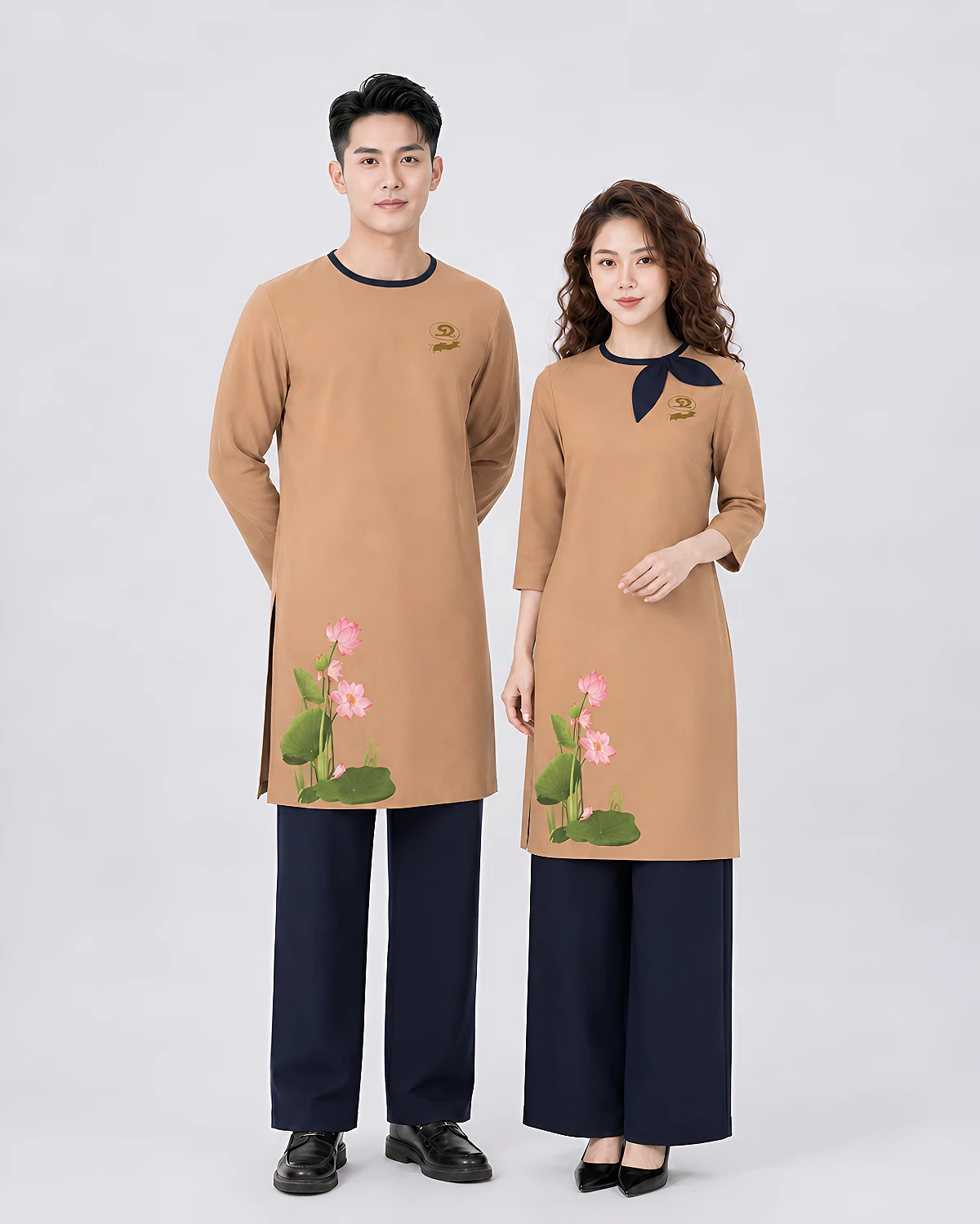 Đồng phục nhân viên nhà hàng chay - Ảnh 2