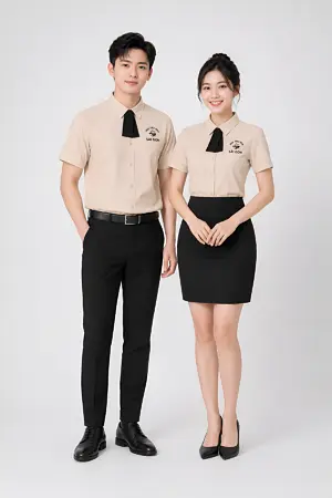 Alternative view of Đồng phục sơ mi tay ngắn chuỗi nhà hàng Phở Thố Đá
