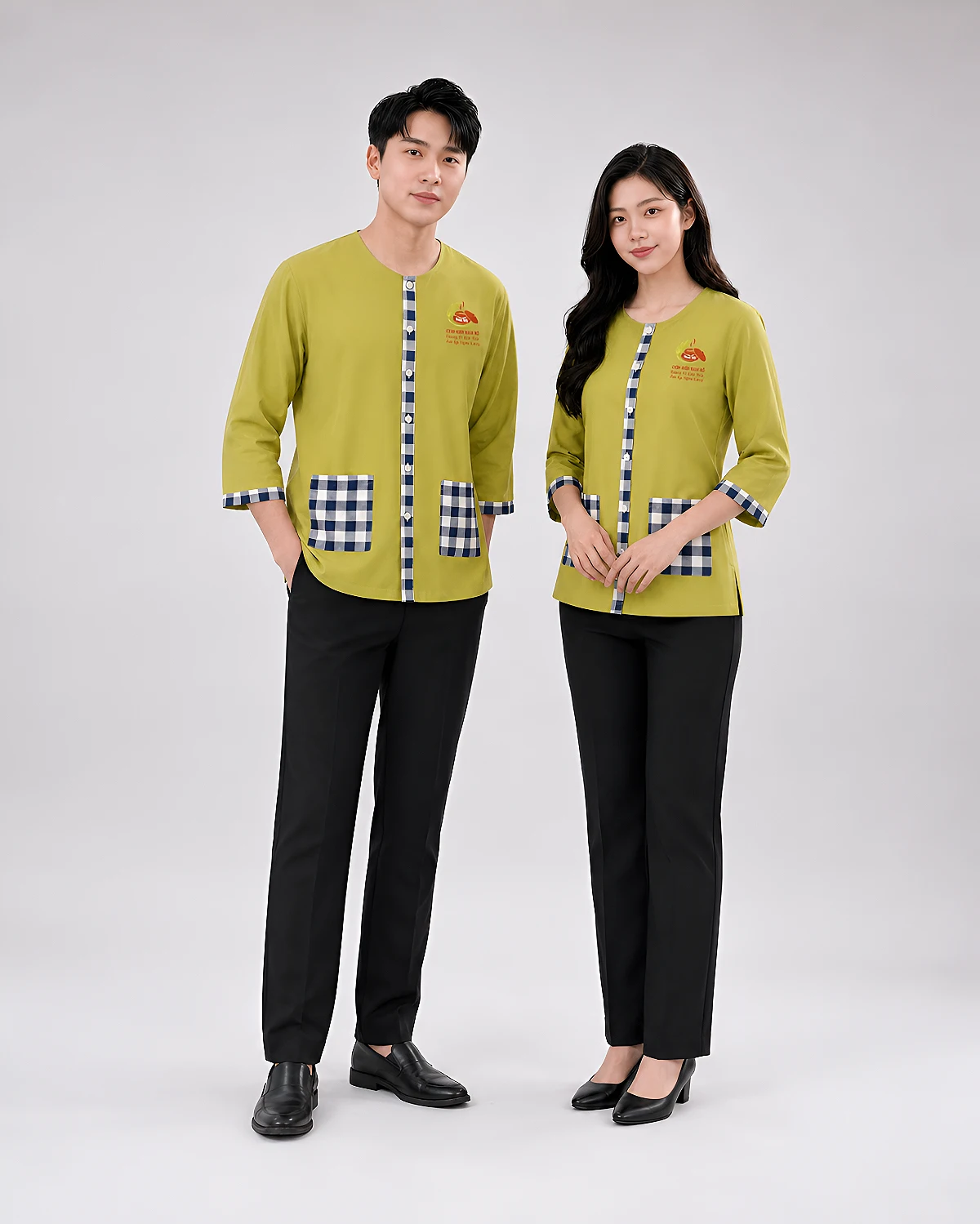 Đồng phục phục vụ nhà hàng quán ăn Cơm Niêu Nam Bộ - Ảnh 2