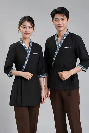 Đồng phục phục vụ yukuta Deleaf