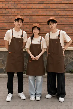 Đồng phục Coffee Shop phong cách tối giản