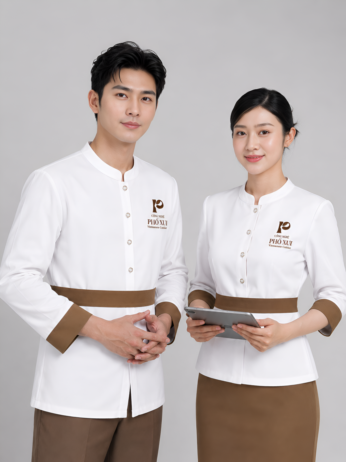 Đồng phục quản lý nhà hàng phố núi