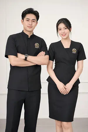 Đồng phục quản lý nhà hàng trung hoa Quảng Hương Lâu