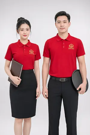 Đồng phục áo Polo phục vụ nhà hàng trung hoa Thuận Kiều