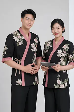 Đồng phục yukata nhà hàng Hana Mizuki