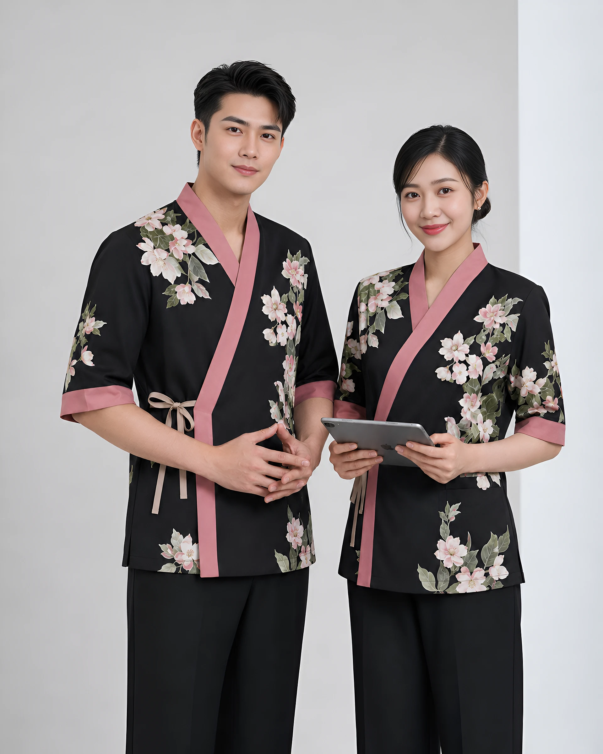 Đồng phục yukata nhà hàng Hana Mizuki