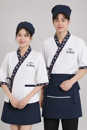 Đồng phục yukata nhà hàng Cô Bông