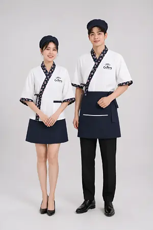 Alternative view of Đồng phục yukata nhà hàng Cô Bông