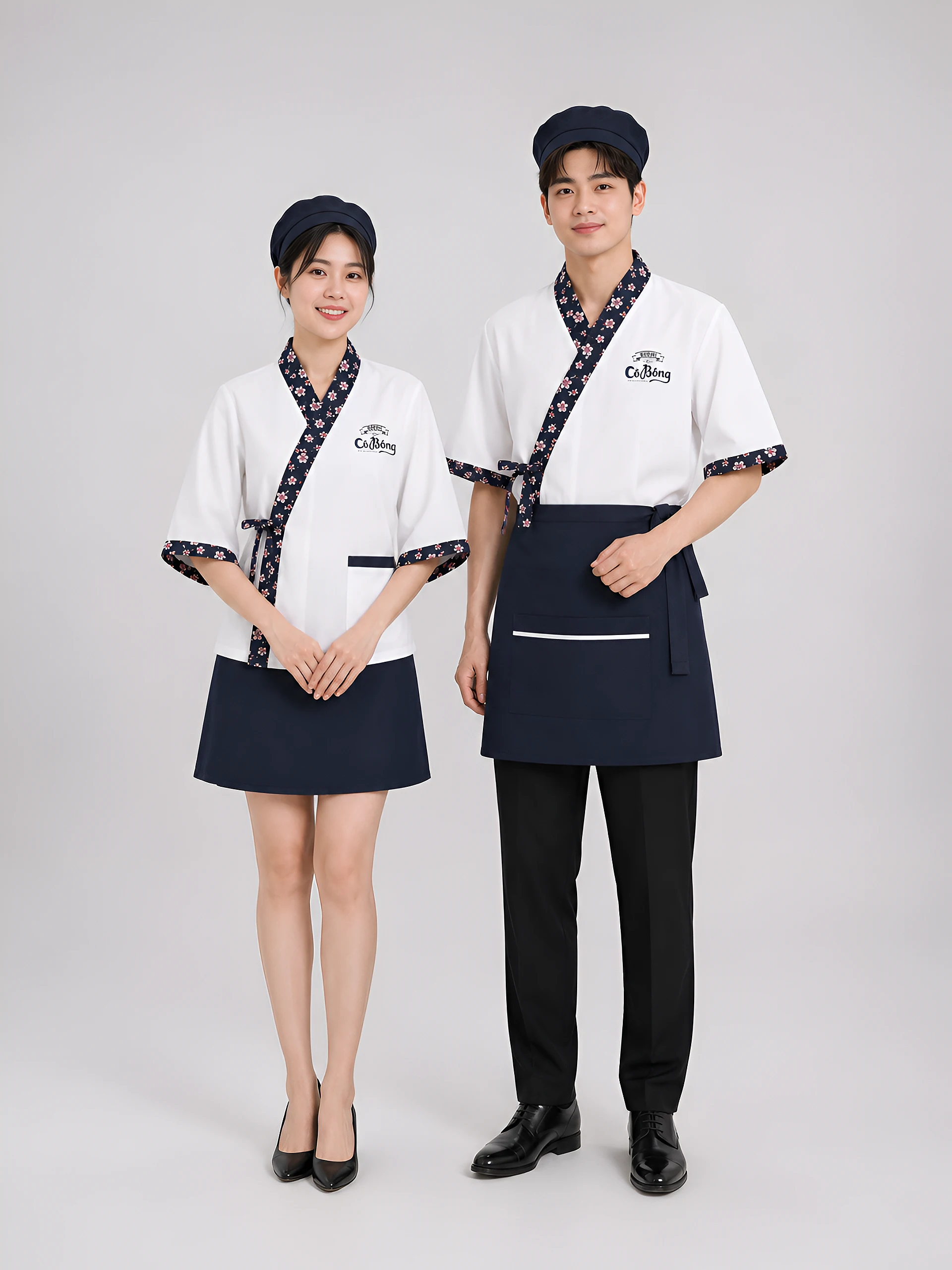 Đồng phục yukata nhà hàng Cô Bông - Ảnh 2