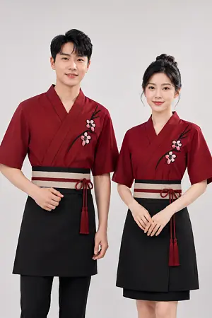 Đồng phục yukata phục vụ nhà hàng Nhật Bản