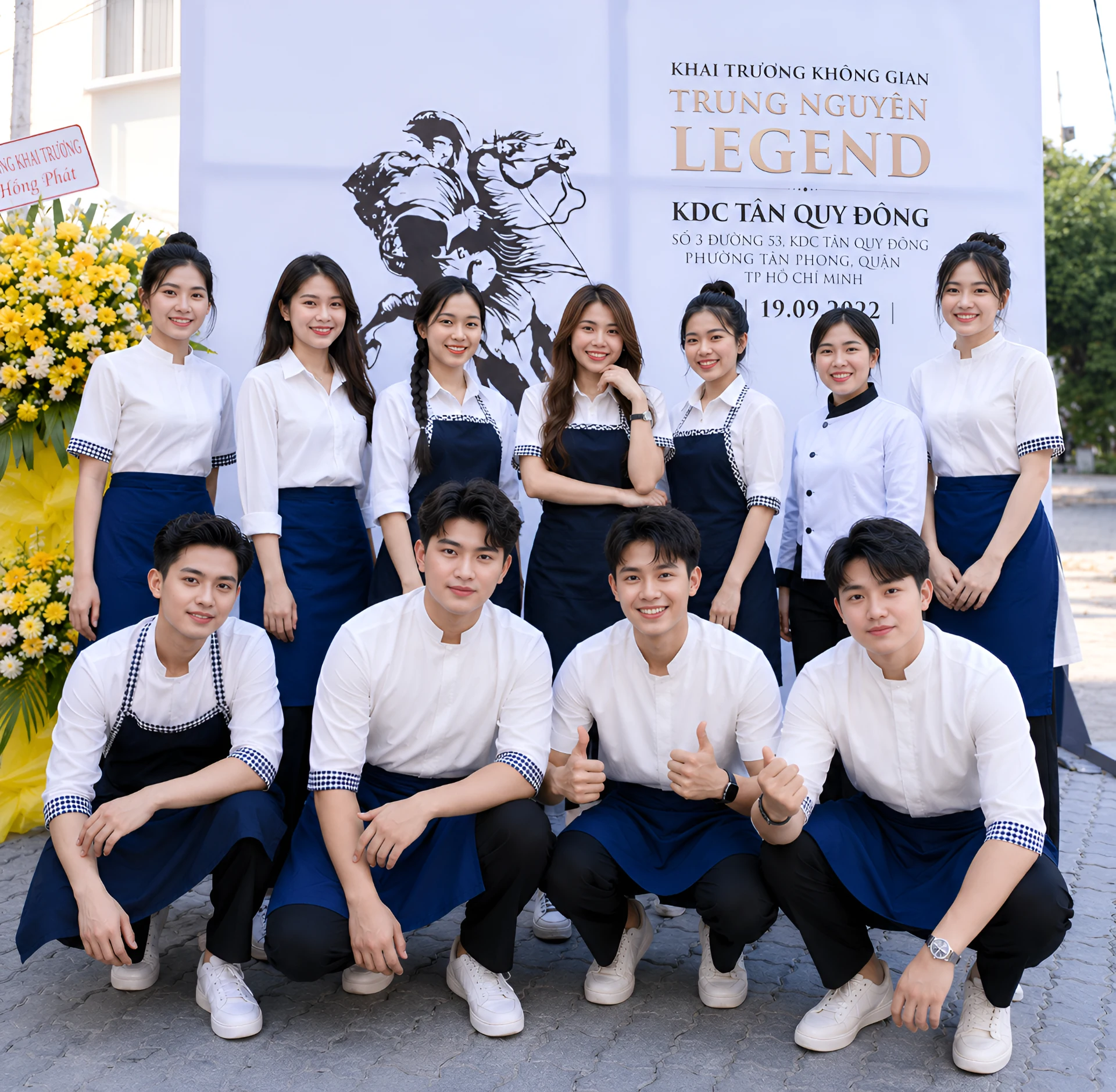 Mẫu Đồng Phục Trung Nguyên Legend Chuẩn Sắc Việt, Đậm Chất Thương Hiệu