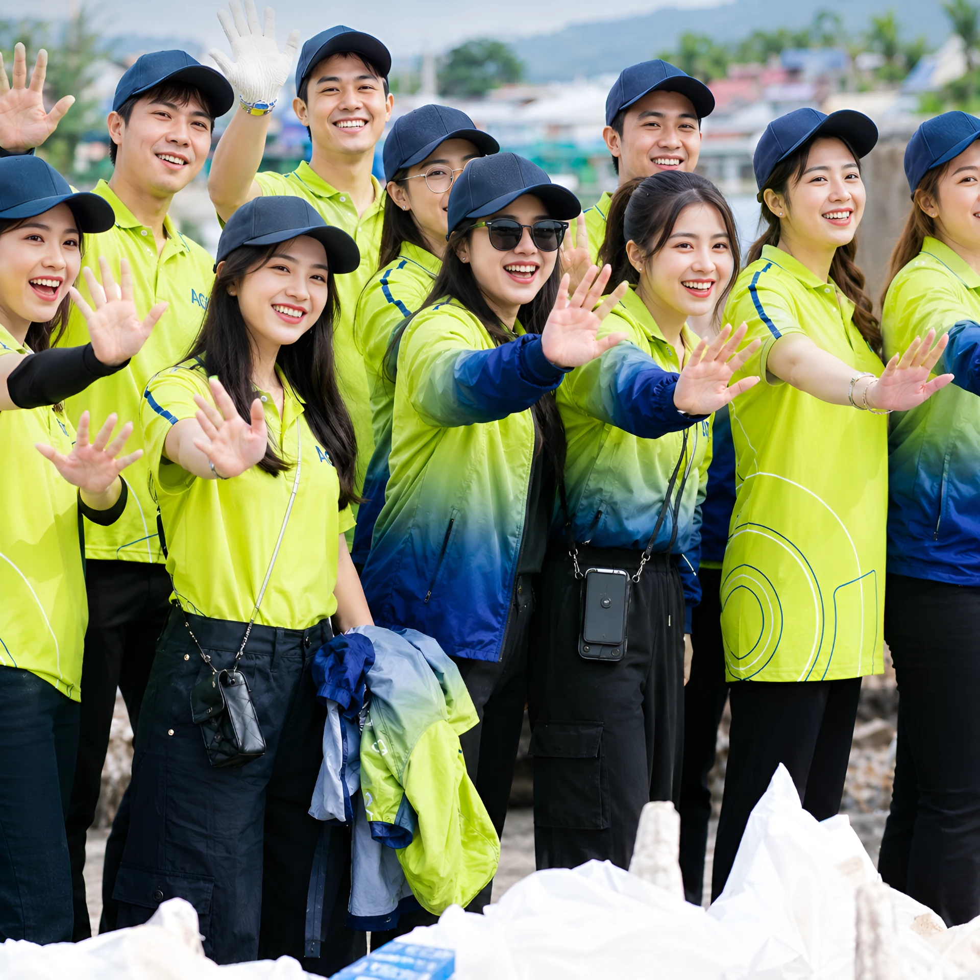 Mẫu đồng phục ngân hàng ACB chuẩn nhận diện thương hiệu