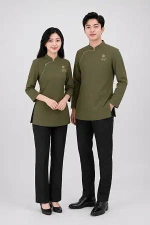 Alternative view of Đồng phục phục vụ nhà hàng việt Nam Hồi