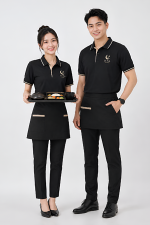 Đồng phục polo quán cơm văn phòng