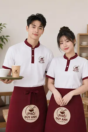Alternative view of Đồng phục polo quán phở