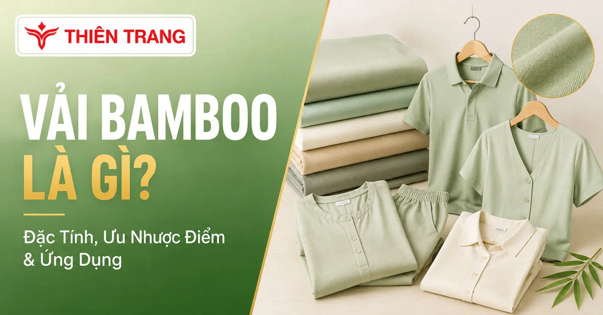 Vải Bamboo Là Gì? Đặc Tính, Ưu Nhược Điểm Và Ứng Dụng 1 vai bamboo la gi