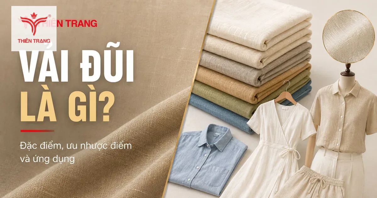 Vải Đũi Là Gì? Đặc Điểm, Ưu Nhược Điểm Và Ứng Dụng 1 Vải đũi là gì?