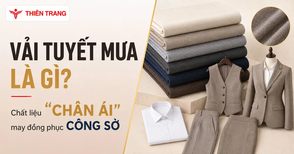 Vải tuyết mưa là gì?