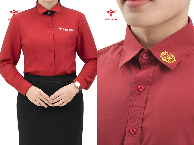 Chất liệu vải may đồng phục chuyên dụng chống nhăn thoát ẩm