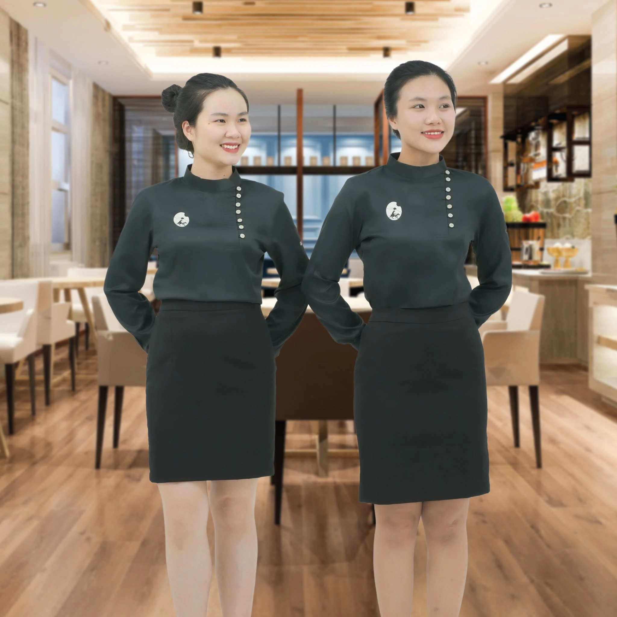 Thiết kế đồng phục nhà hàng đồng bộ giúp nâng tầm nhận diện thương hiệu F&B