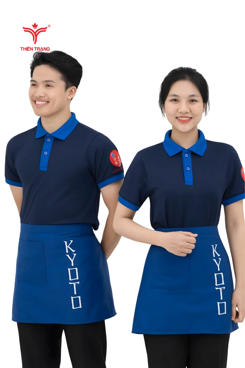 Xưởng may Thiên Trang có nhận may đồng phục quán ăn Nhật Bản theo yêu cầu số lượng ít