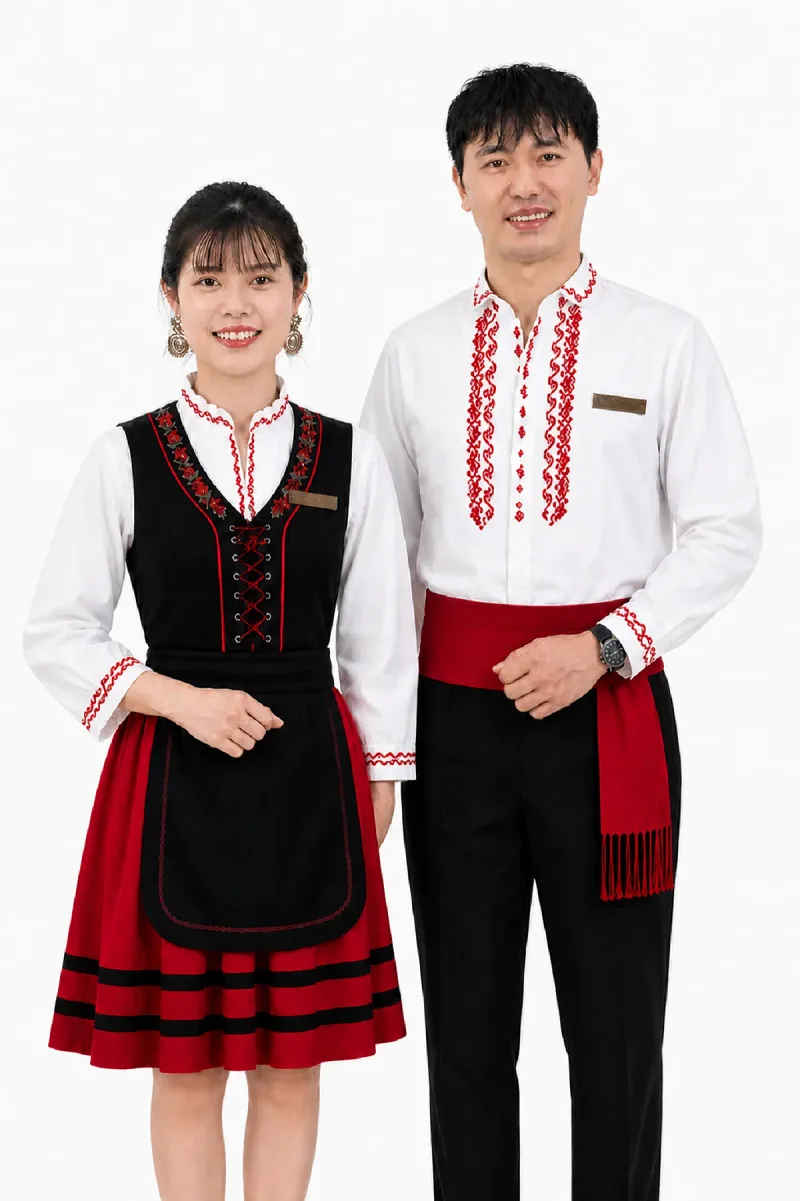 Mẫu đồng phục mang xu hướng truyền thống 