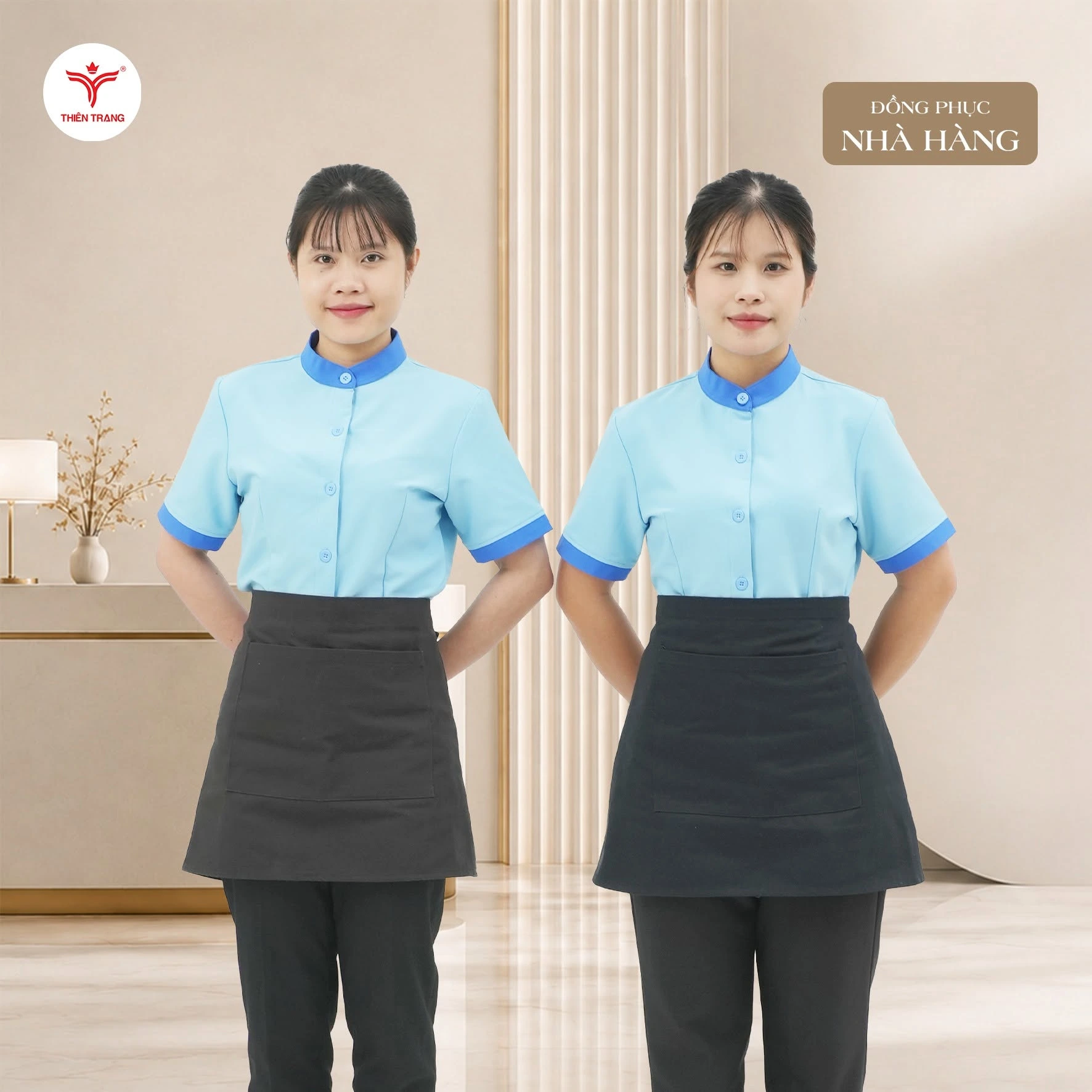 50+ Mẫu Tạp Dề Đồng Phục Nhà Hàng Đẹp, Chuyên Nghiệp & Xưởng May In Logo Theo Yêu Cầu 7 Thiên Trang Uniform - Cung cấp giải pháp tạp dề toàn diện