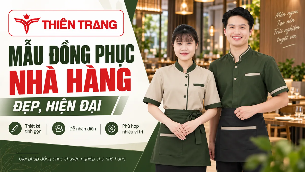 Mẫu Đồng Phục Nhà Hàng Đẹp