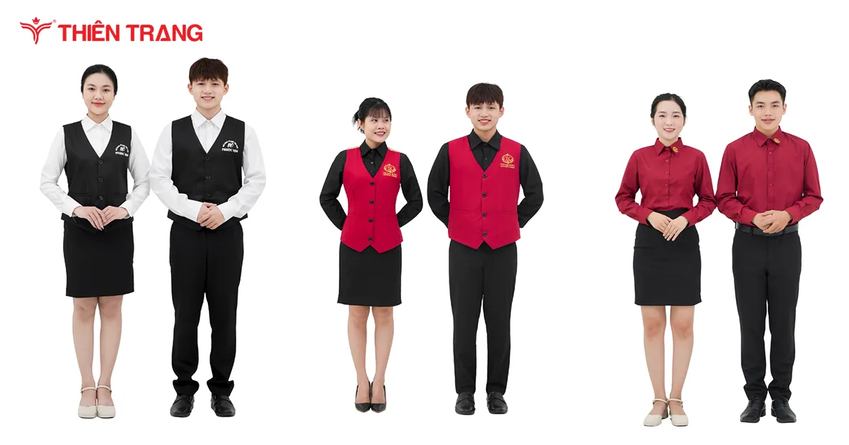 Xưởng may đồng phục nhà hàng Âu theo yêu cầu