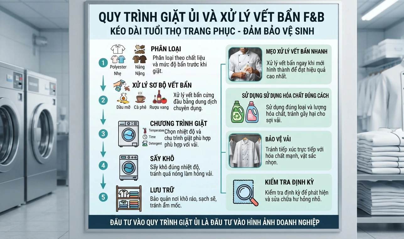 Quy Định Đồng Phục Nhà Hàng Chuẩn SOP & Bộ Tiêu Chuẩn Diện Mạo F&B 9 Quy chuẩn diện mạo cho nhân viên sảnh và quản lý nhà hàng