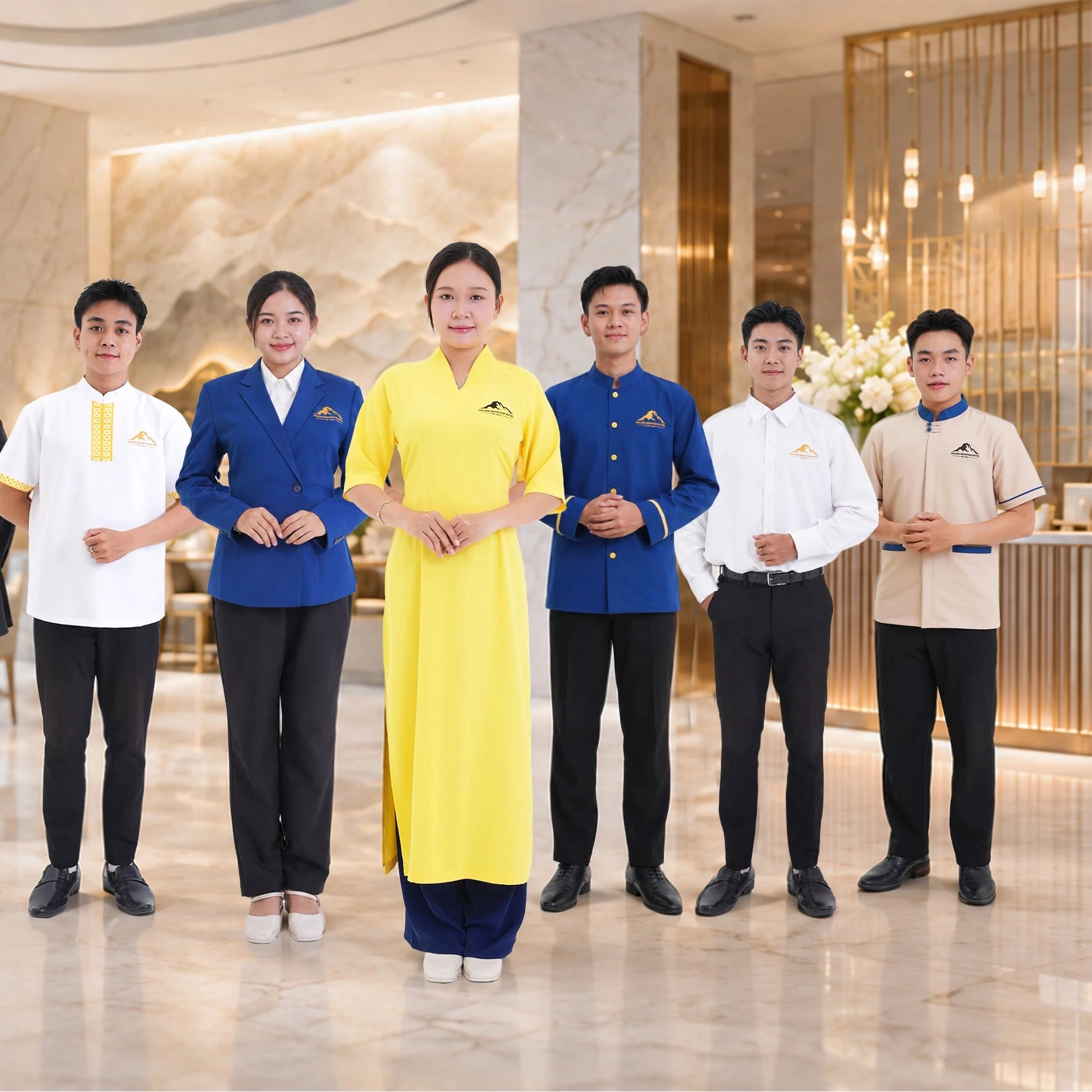 Kho vải nhà hàng đa dạng dành cho nhiều vị trí khác nhau