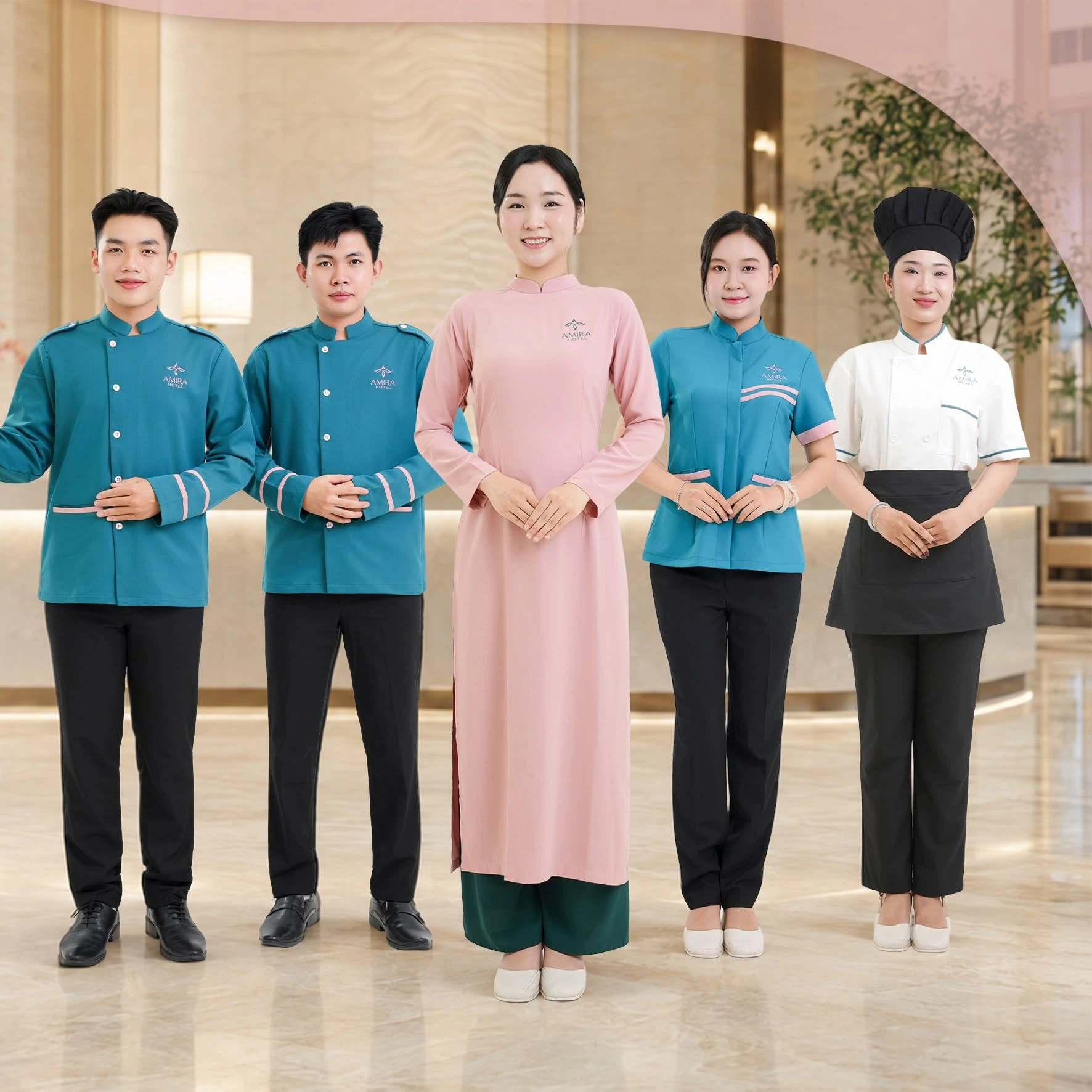 Từ vấn giải pháp chọn vải theo từng bộ phận khác nhau của nhà hàng