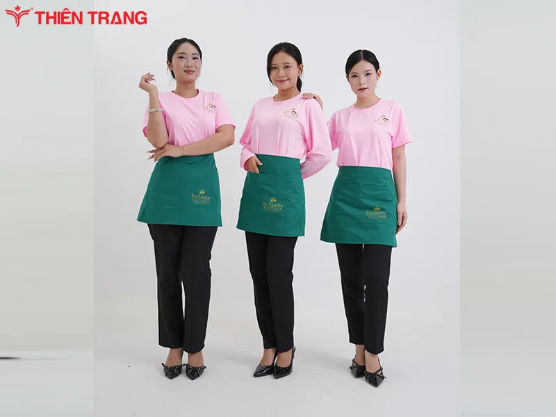May đồng phục khách sạn Boutique theo yêu cầu