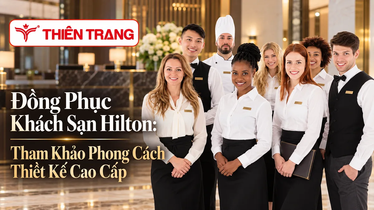 Đồng Phục Khách Sạn Hilton: Tham Khảo Phong Cách Thiết Kế Cao Cấp 1 đồng phục khách sạn Hilton
