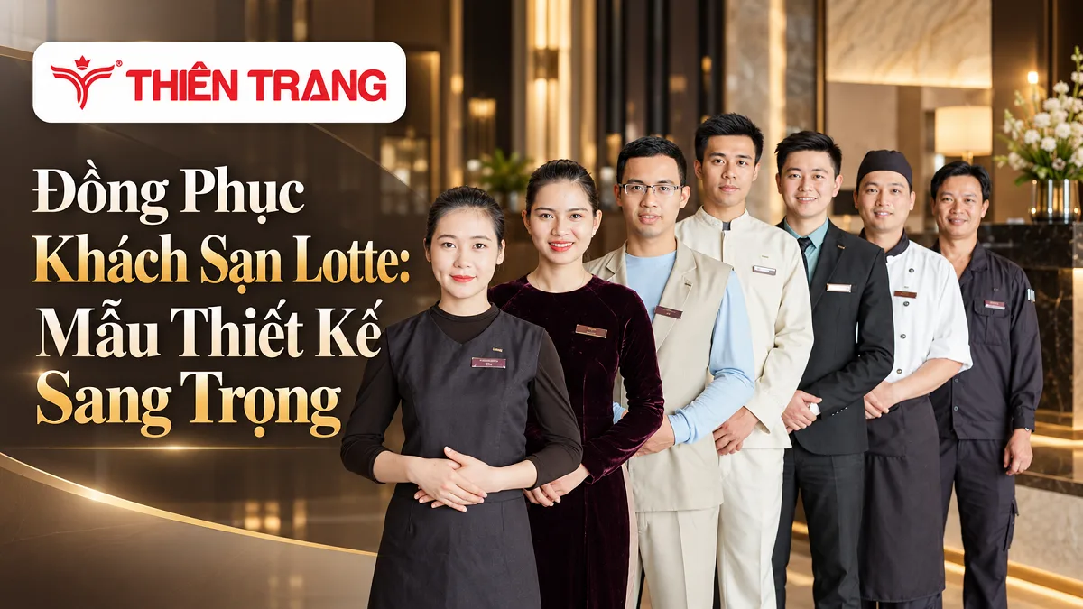 đồng phục khách sạn Lotte